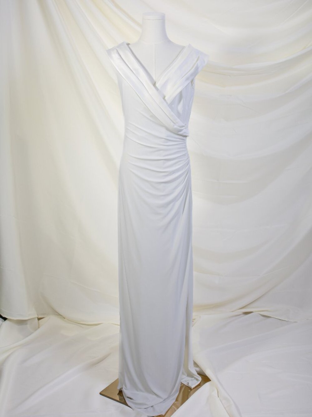 Lauren by Ralph Lauren white maxi dress NWT